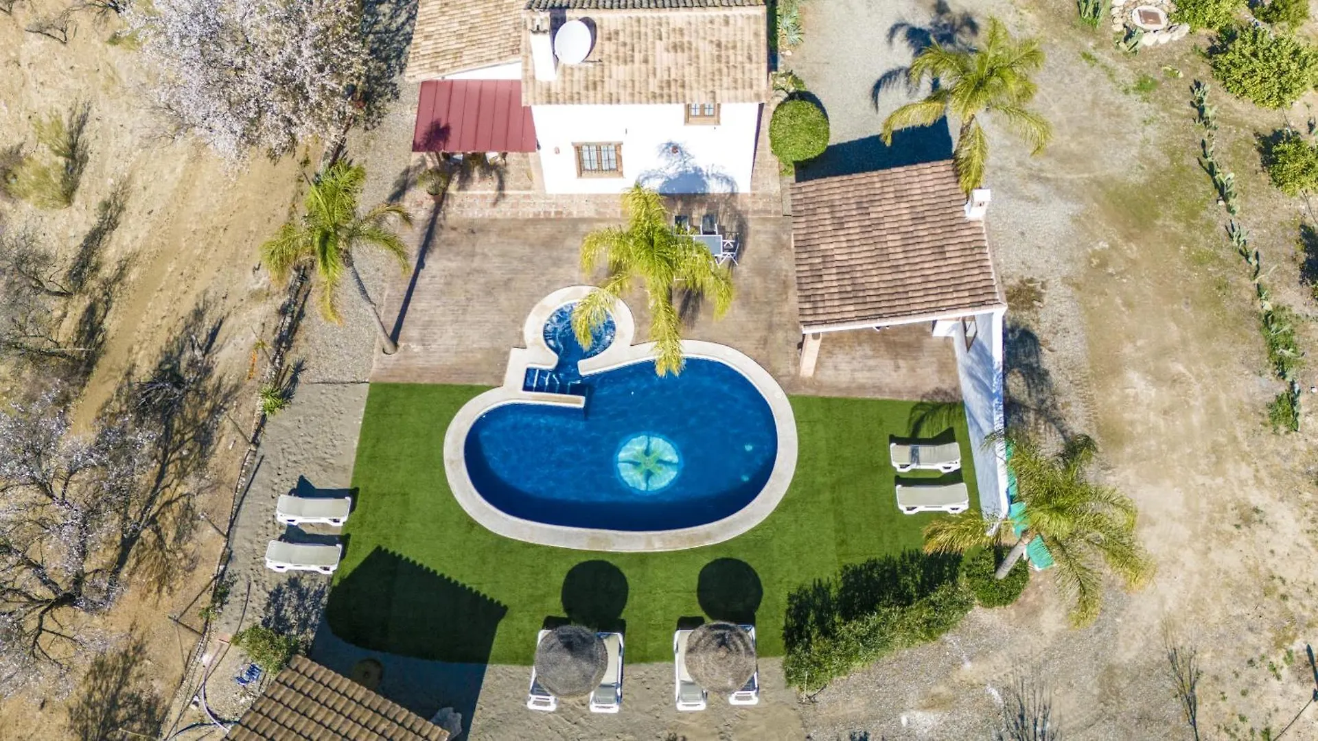 Chalet Finca El Cerro - Piscina Y Jacuzzi Malaga